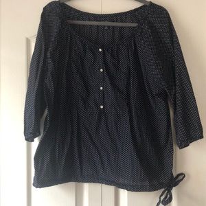 GAP Blouse - Medium - Navy